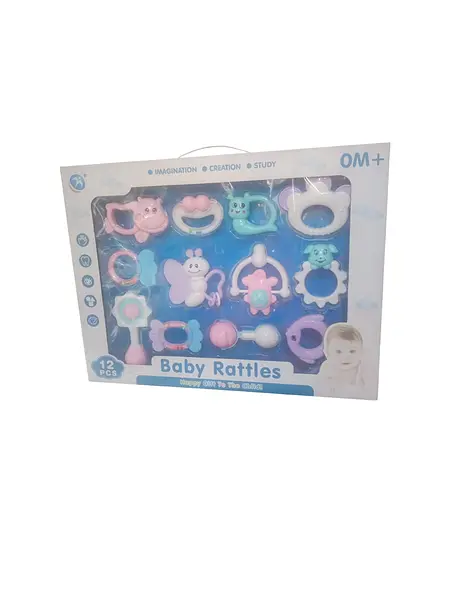 Set De Sonajeros Para Niña * 12 Piezas