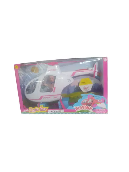 Helicoptero Barbie Niña